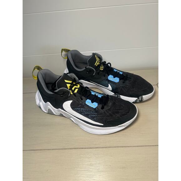 Nike Giannis Immortality 2 Mens Size 9 Black University Blue DM0825-001 - Picture 1 of 8